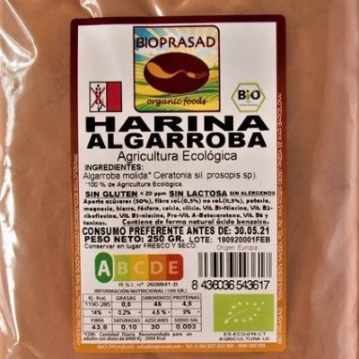 HARINA DE ALGARROBA 250 GR