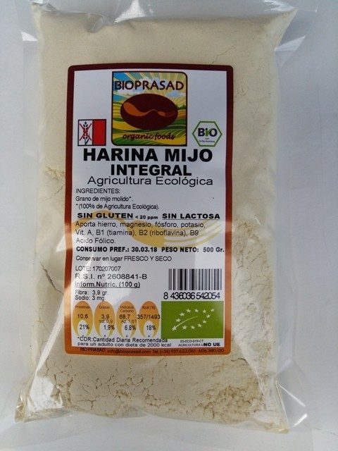 HARINA DE MIJO 500 GR. (foto 1)