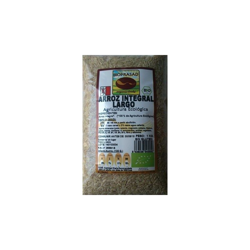 ARROZ LARGO INTEGRAL 1000 GR. (foto 1)