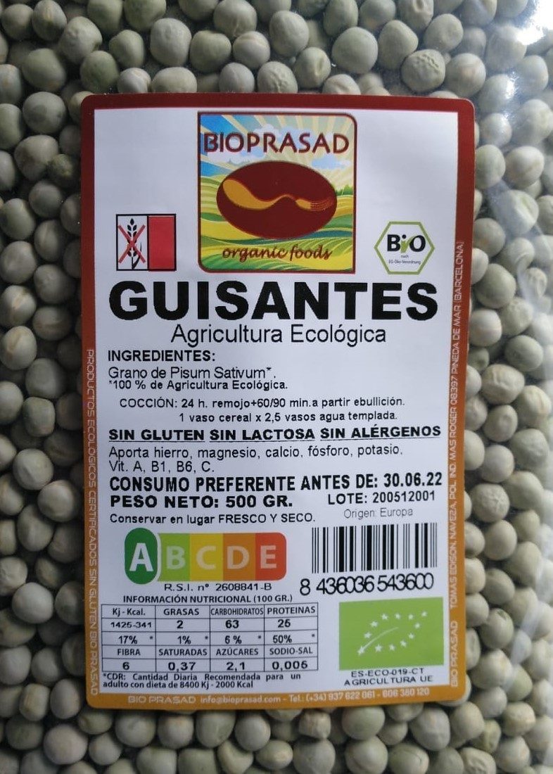 GUISANTE 500 GR. (foto 1)