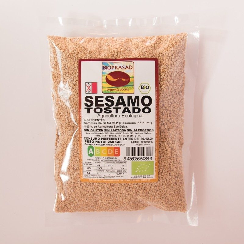 SÉSAMO TOSTADO 500 GR. (foto 1)