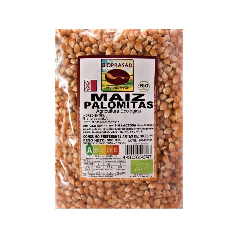MAÍZ PALOMITAS 500 GR. (foto 1)