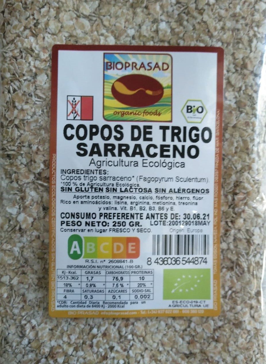 COPOS DE TRIGO SARRACENO 250 GR. (foto 1)