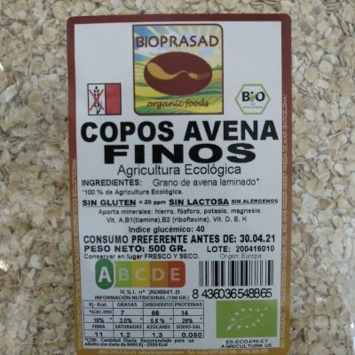 COPOS AVENA FINOS 500 GR.