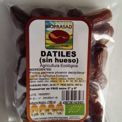 DÁTILES SIN HUESO 250 GR.